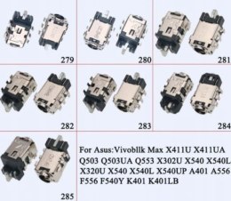 Gniazdo zasilania Asus X411u x540 E402 F441U Q553