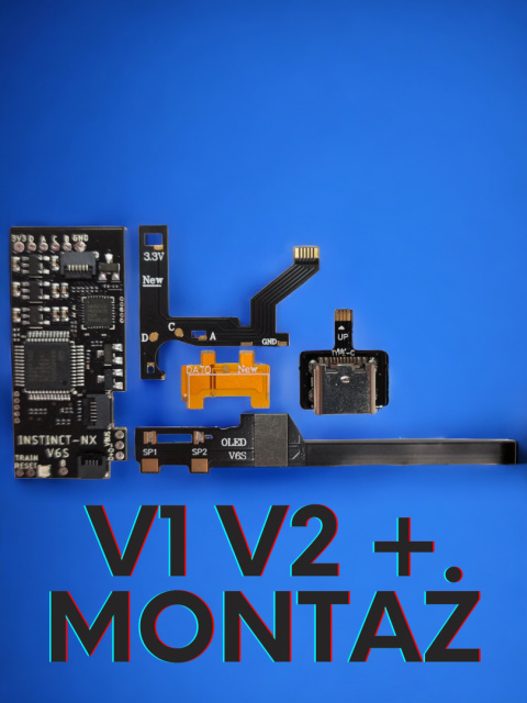 Chip Switch HWFLY V6S V1 V2 Instinct-NX + Profesjonalny montaż