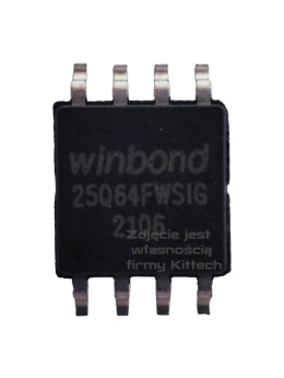 Kość BIOS SOP8 Winbond W25Q64FWSIG 25Q64FWSIG 1.8V