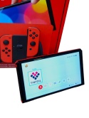 Przerobiona Konsola Nintendo Switch OLED CFW HWFLY V6S 256GB Mario RED Edition