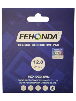 Profesjonalny wydajny termopad Fehonda 12.8W/mK 100x100x1.5mm