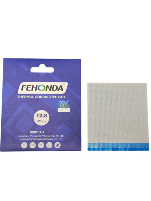 Profesjonalny wydajny termopad Fehonda 12.8W/mK 100x100x1.75mm Profesjonalny wydajny termopad Fehonda 12.8W/mK 100x100x1.75mm